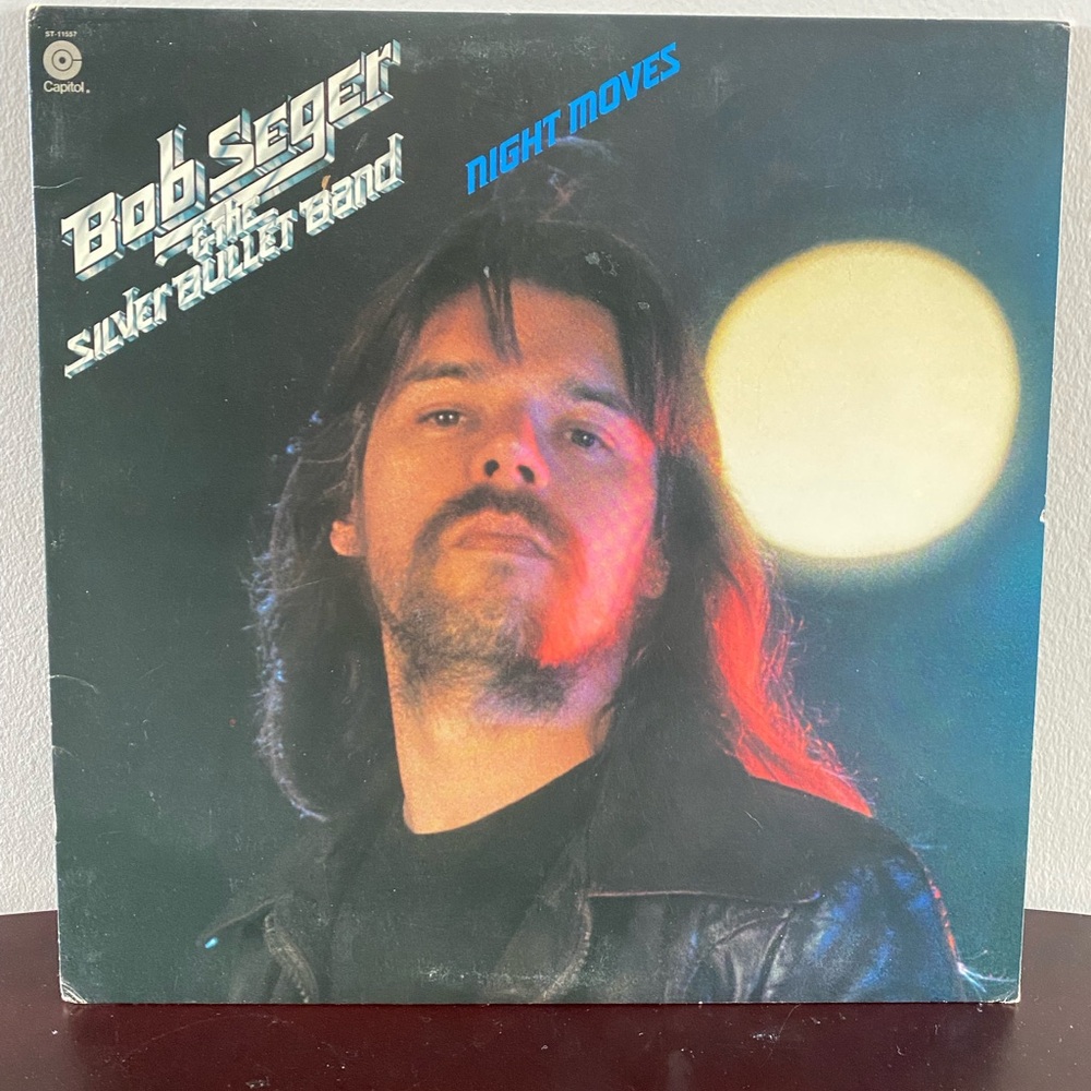 Vintage Bob Seger & The Silver Bullet Band Night Moves Vinyl Record